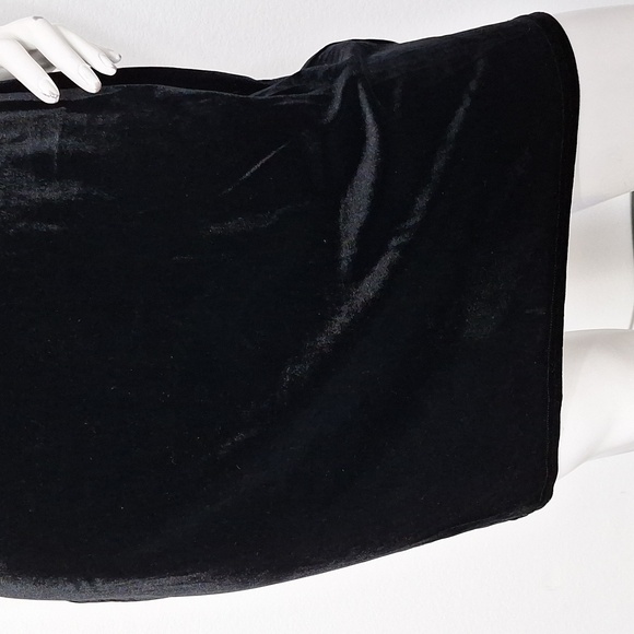 Tobi Black Whimsigoth Witchy Choker Neck Open Back Strapless Mini Dress Size L - Picture 4 of 13